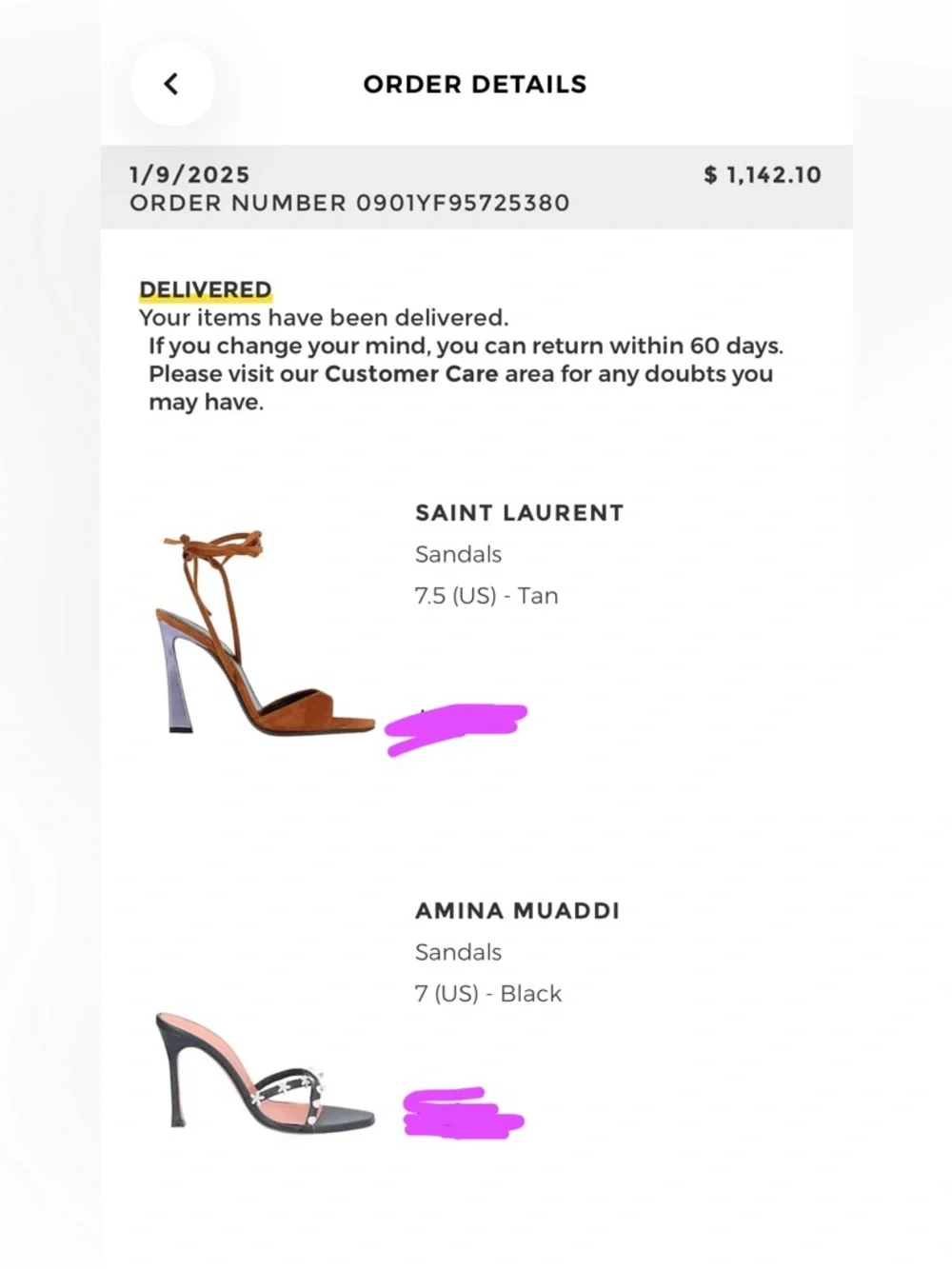 Saint Laurent Sandals - Picture 5 of 5